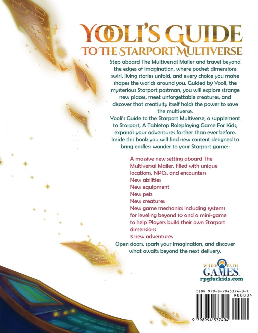 Yooli's Guide To The Starport Multiverse, A Setting And Supplement for Starport (PDF Only)