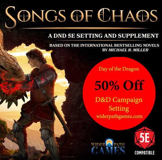 Songs of Chaos, A DND 5E Setting And Supplement (PDF Only)