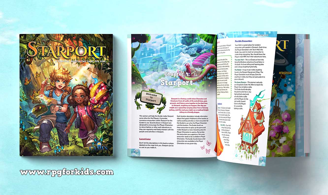 Starport, A Tabletop Roleplaying Game For Kids